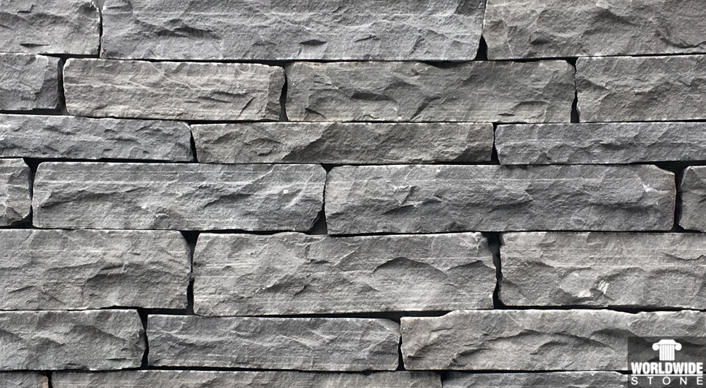 Charcoal Black Ledgestone