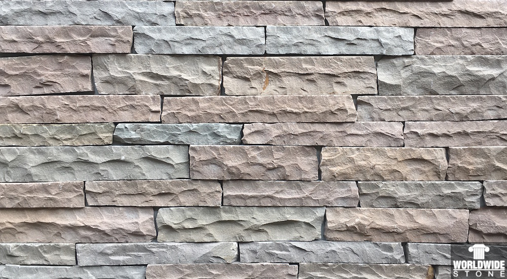 Olive Brown Ledgestone