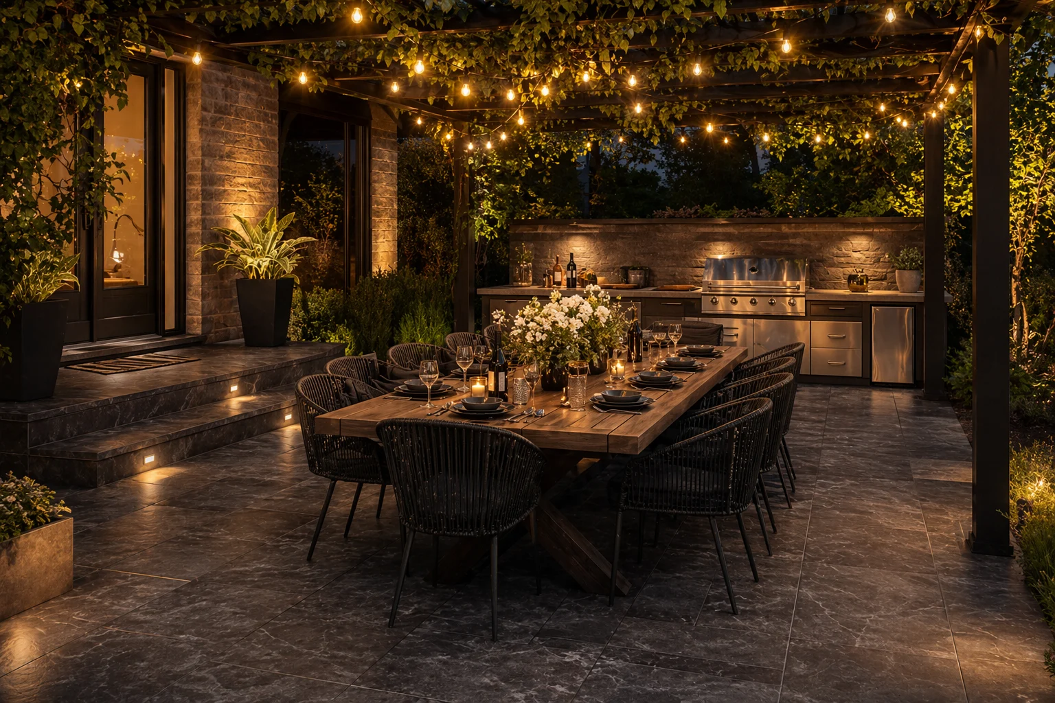 Antique Black Limestone: The Universal Showstopper