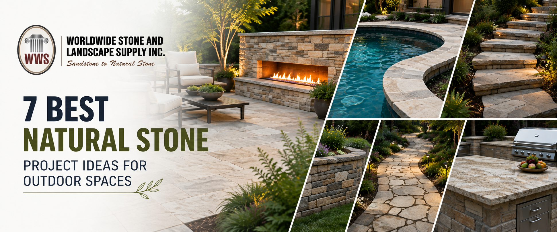 7 Best Natural Stone Project Ideas for Outdoor Spaces