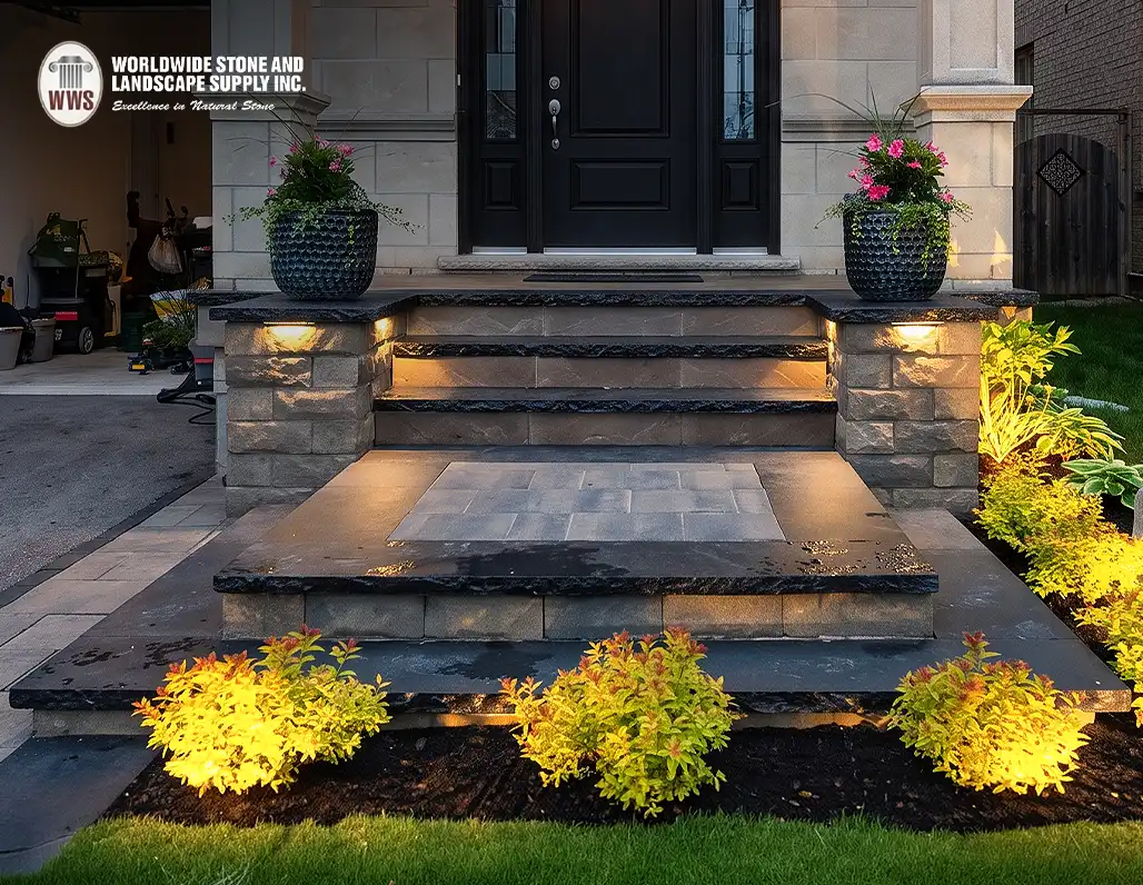 Porch Corner Stones